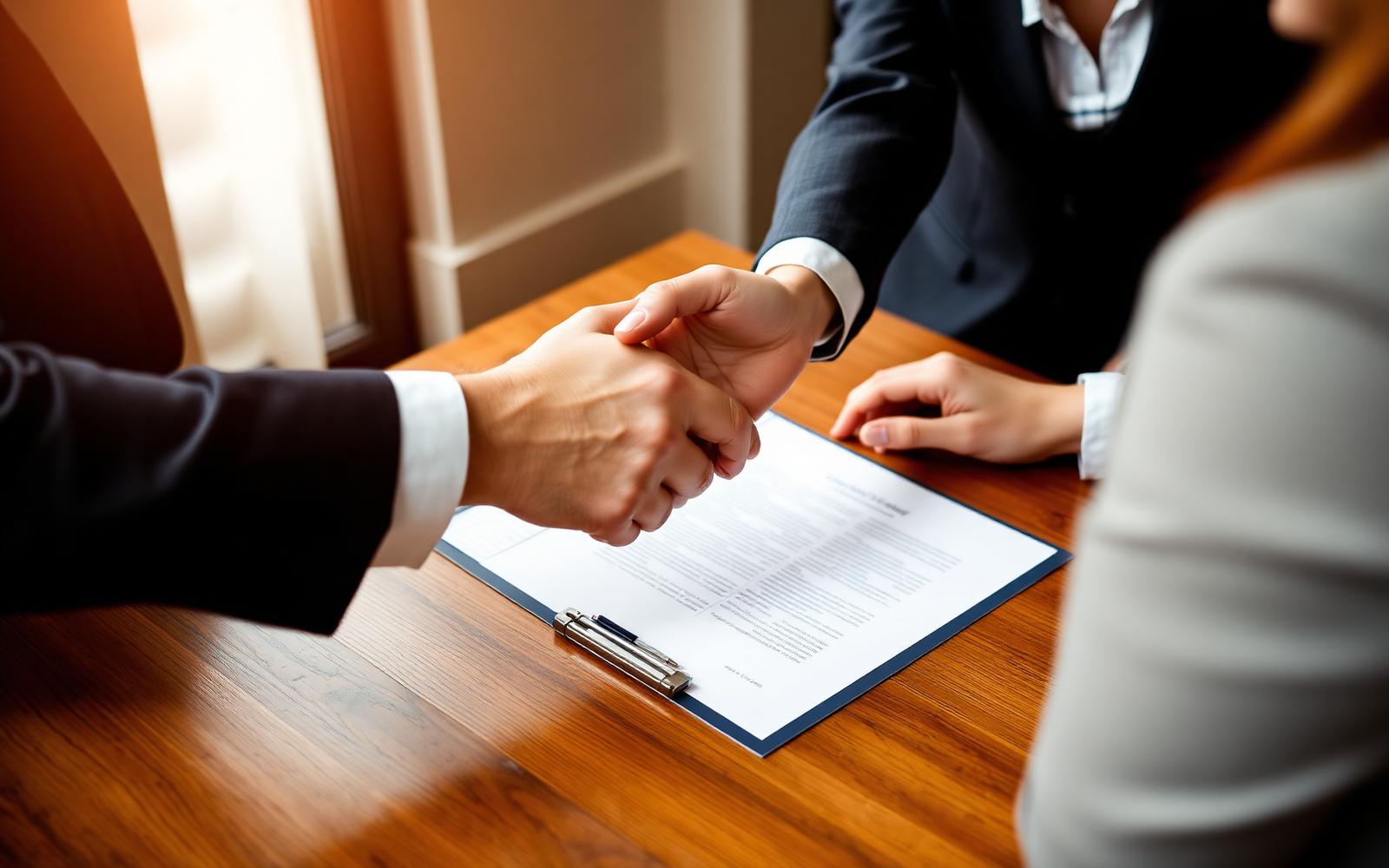 Client consultation at Delaney Foster Legal Consulting